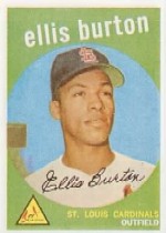 1959 Topps Baseball Cards      231A    Ellis Burton GB